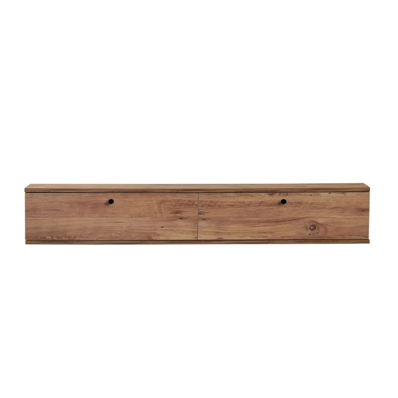 TV-benk Nordure Ligne (160 x 25 x 25 cm) Atlantic Pine - Atlantic Pine - Møbler - TV- & Mediamøbler - TV-hylle