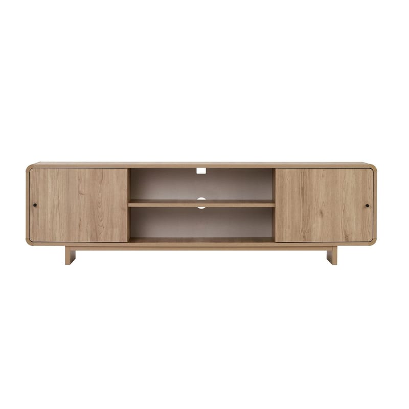 TV-benk Nordure Mirel (180 x 52 x 34 cm) Eik - Eik - Møbler - TV- & Mediamøbler - TV benk & mediabenk