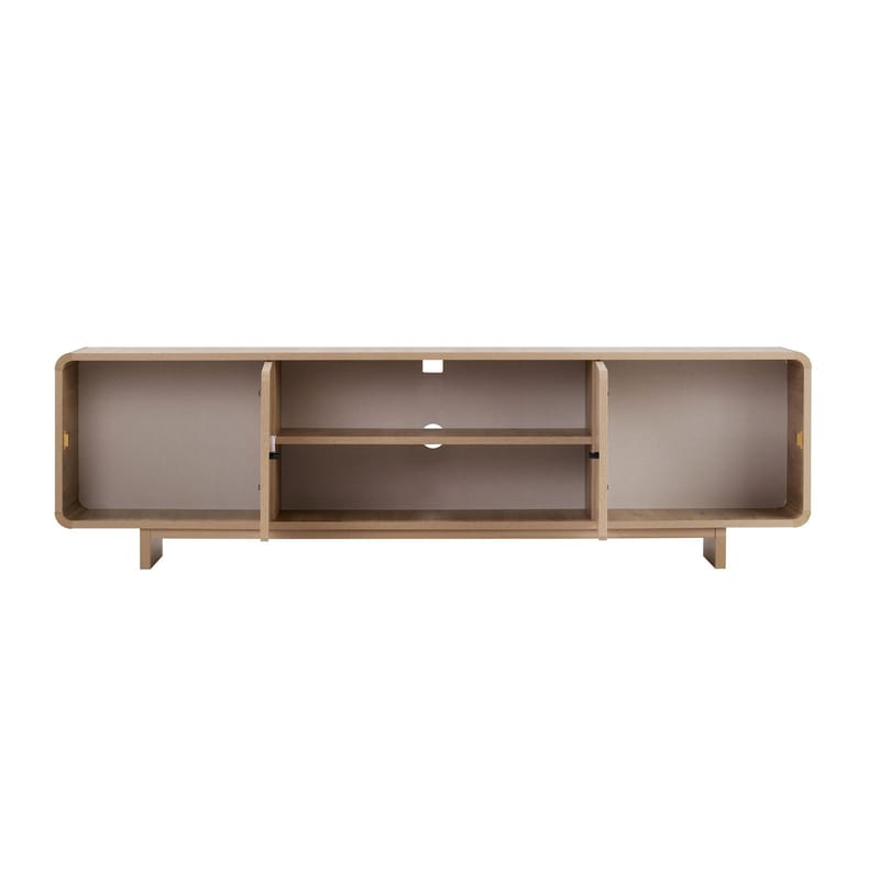 TV-benk Nordure Mirel (180 x 52 x 34 cm) Eik - Eik - Møbler - TV- & Mediamøbler - TV benk & mediabenk