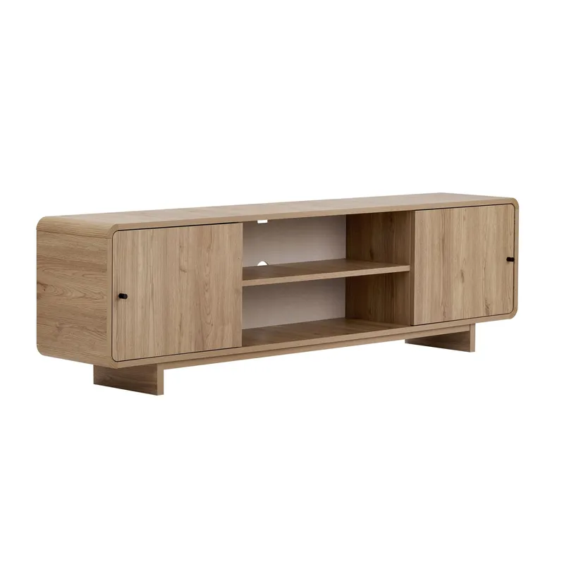 TV-benk Nordure Mirel (180 x 52 x 34 cm) Eik, Eik