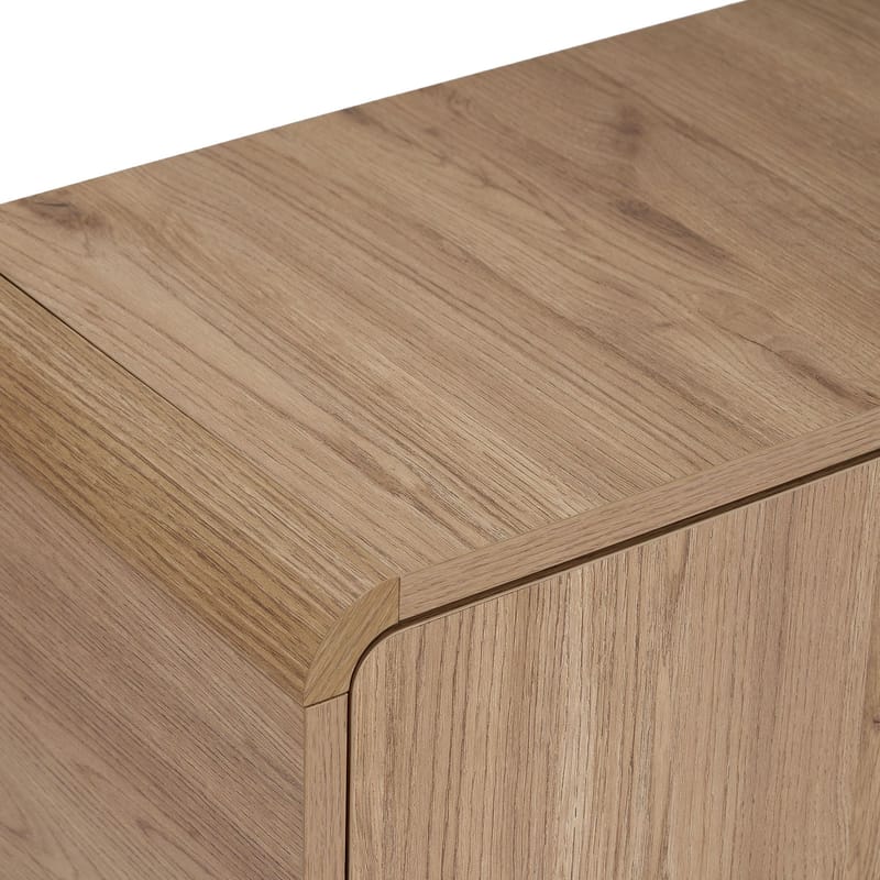 TV-benk Nordure Mirel (180 x 52 x 34 cm) Eik - Eik - Møbler - TV- & Mediamøbler - TV benk & mediabenk