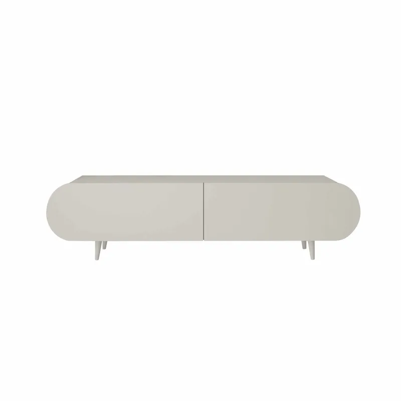 TV-benk Nordure Regulus (140 x 49 x 30 cm) Sandstein - Sandstein - Møbler - TV- & Mediamøbler - TV benk & mediabenk