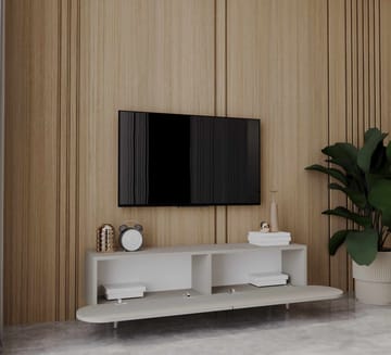 TV-benk Nordure Regulus (140 x 49 x 30 cm) Sandstein - Sandstein - Møbler - TV- & Mediamøbler - TV benk & mediabenk