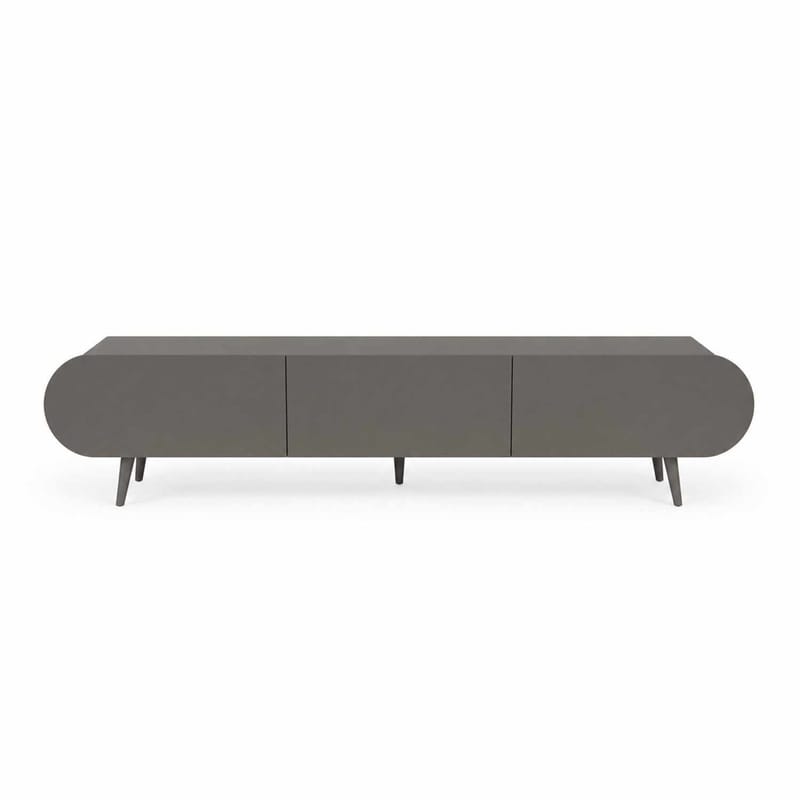TV-benk Nordure Regulus (180 x 49 x 30 cm) Grå - Grå - Møbler - TV- & Mediamøbler - TV benk & mediabenk