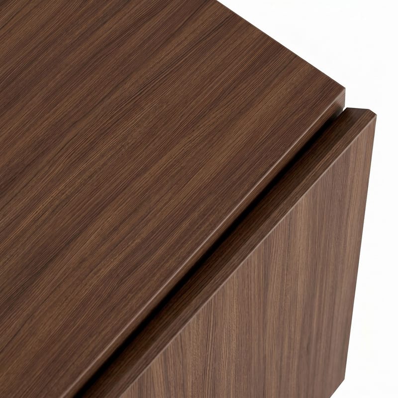 TV-benk Nordure Rivoli (160 x 50 x 35 cm) Milano Valnøtt Svart - Milano valnøtt og svart - Møbler - TV- & Mediamøbler - TV benk & mediabenk