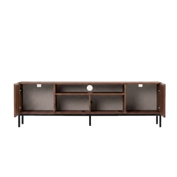 TV-benk Nordure Rivoli (160 x 50 x 35 cm) Milano Valnøtt Svart - Milano valnøtt og svart - Møbler - TV- & Mediamøbler - TV benk & mediabenk