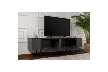 TV-benk Ro Antrasitt Svart - Antrasitt Svart - Møbler - TV- & Mediamøbler - TV benk & mediabenk