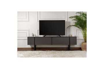 TV-benk Ro Antrasitt Svart - Antrasitt Svart - Møbler - TV- & Mediamøbler - TV benk & mediabenk