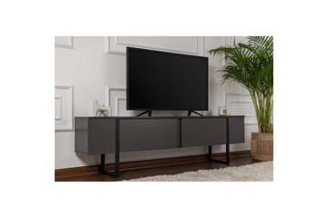 TV-benk Ro Antrasitt Svart - Antrasitt Svart - Møbler - TV- & Mediamøbler - TV benk & mediabenk