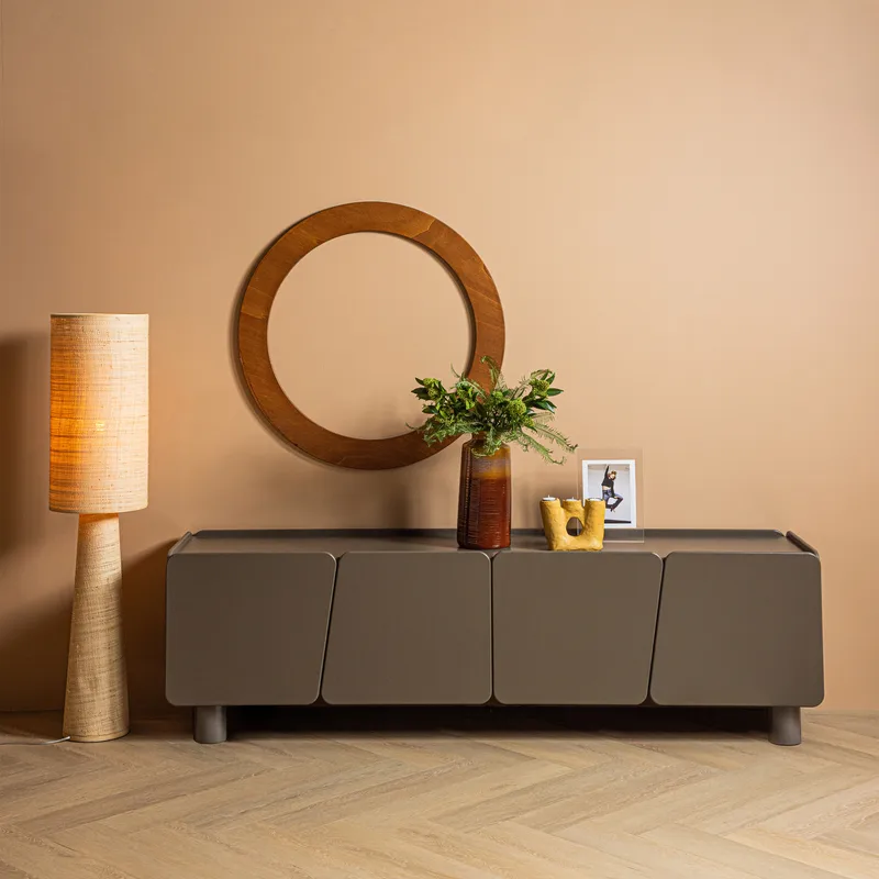TV-benk Root 200 cm - Trøffelbrun - Møbler - TV- & Mediamøbler - TV-skap