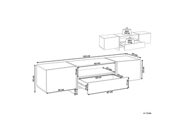 TV-benk Russel - Møbler - TV- & Mediamøbler - TV benk & mediabenk