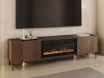 TV-benk TV-benk RTV200 K TEWOS + peis brun - Møbler - TV- & Mediamøbler - TV benk & mediabenk