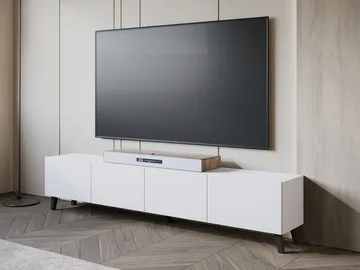 TV-benk TV-benk PHUKET 190 hvit - Møbler - TV- & Mediamøbler - TV benk & mediabenk