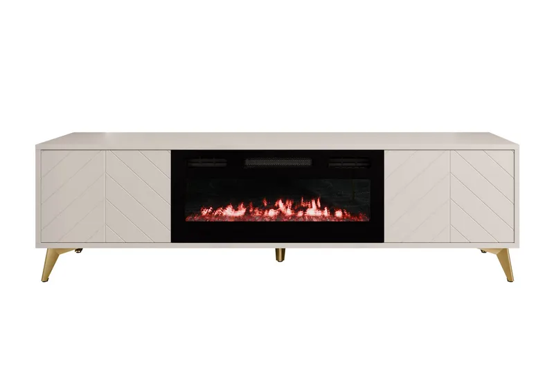 TV-benk Vemdalen 184 cm, Sand beige