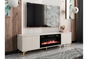 TV-benk Vemdalen 184 cm - Sand beige - Møbler - TV- & Mediamøbler - TV benk & mediabenk