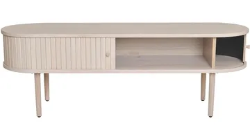 TV-benk Yngvar - Hvitpigmentert eik - Møbler - TV- & Mediamøbler - TV benk & mediabenk