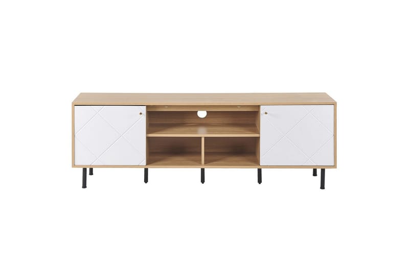 TV-benk Palmer Lyst tre, hvit - Lyst tre, hvit - Møbler - TV- & Mediamøbler - TV benk & mediabenk