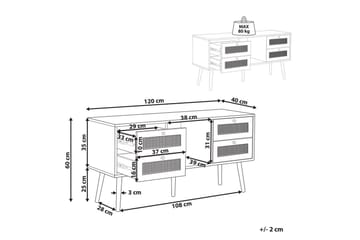 TV-benk Perote - Møbler - TV- & Mediamøbler - TV benk & mediabenk