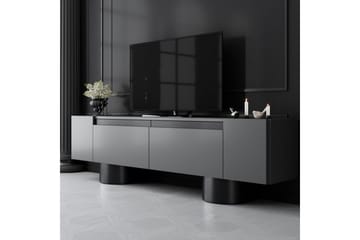 TV-bord Antrasitt / Svart - Antrasitt / Svart - Møbler - TV- & Mediamøbler - TV benk & mediabenk