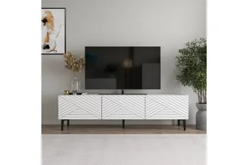 TV-bord Botswana Hvit - Hvit - Møbler - TV- & Mediamøbler - TV benk & mediabenk