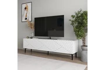 TV-bord Botswana Hvit - Hvit - Møbler - TV- & Mediamøbler - TV benk & mediabenk