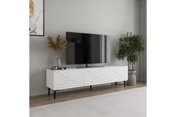 TV-bord Botswana Hvit - Hvit - Møbler - TV- & Mediamøbler - TV benk & mediabenk