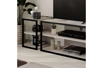 TV-bord Echo Lys mokka - Lys mokka - Møbler - TV- & Mediamøbler - TV benk & mediabenk