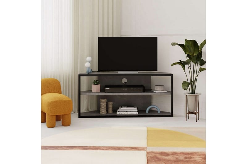 TV-bord Echo Retro Grå - Retro Grå - Møbler - TV- & Mediamøbler - TV benk & mediabenk