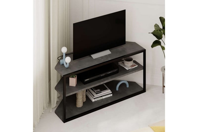 TV-bord Echo Retro Grå - Retro Grå - Møbler - TV- & Mediamøbler - TV benk & mediabenk