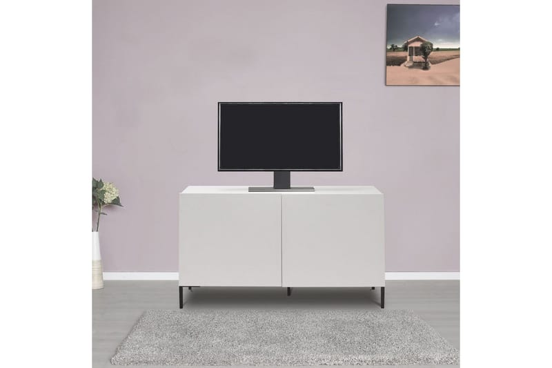 TV-bord Galnor Almasi / Hvit - Almasi / Hvit - Møbler - TV- & Mediamøbler - TV benk & mediabenk