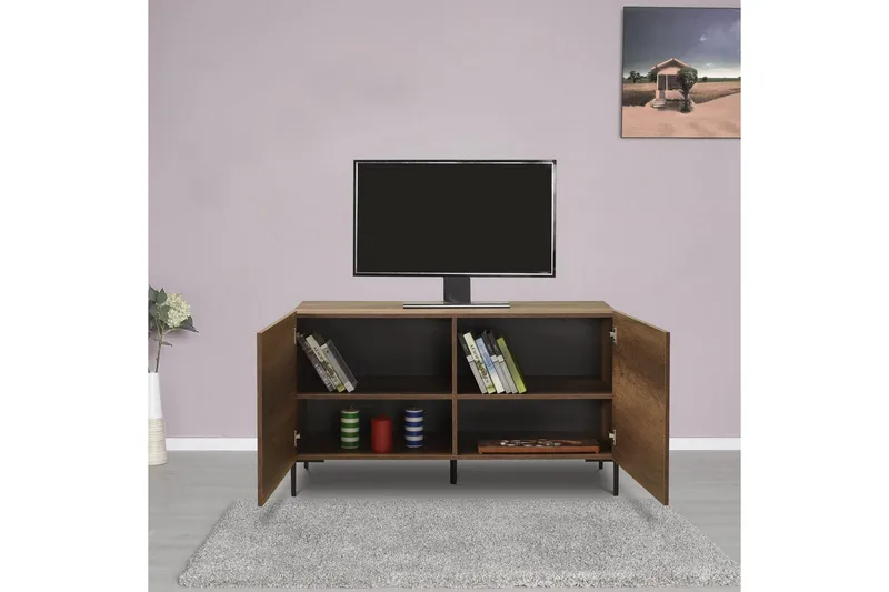 TV-bord Galnor Valnøtt - Oslo Valnøtt - Møbler - TV- & Mediamøbler - TV benk & mediabenk