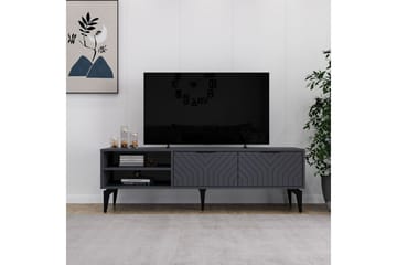 TV-bord Lyven Antrasitt - Antrasitt - Møbler - TV- & Mediamøbler - TV benk & mediabenk