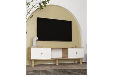 TV-bord Mono Annet Sudamaleik / Hvit - Sudamaleik / Hvit - Møbler - TV- & Mediamøbler - TV benk & mediabenk