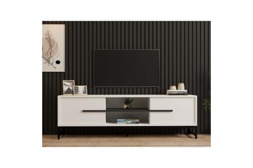 TV-bord Mono Hvit - Hvit - Møbler - TV- & Mediamøbler - TV benk & mediabenk
