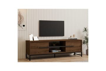 TV-bord Mono Valnøtt - Valnøtt - Møbler - TV- & Mediamøbler - TV benk & mediabenk