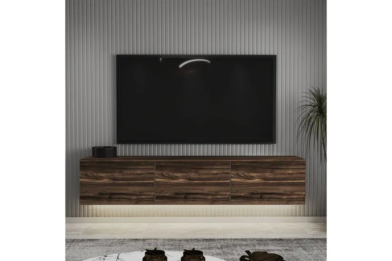 TV-bord Neon Kastanje - Kastanje - Møbler - TV- & Mediamøbler - TV benk & mediabenk