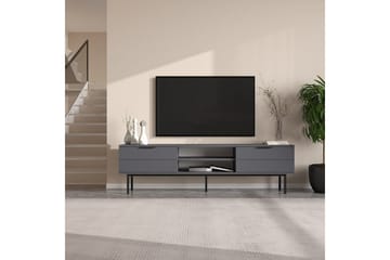 TV-bord Ranjit Antrasitt - Antrasitt - Møbler - TV- & Mediamøbler - TV benk & mediabenk