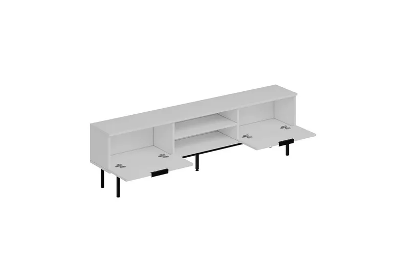 TV-bord Ranjit Hvit - Hvit - Møbler - TV- & Mediamøbler - TV benk & mediabenk
