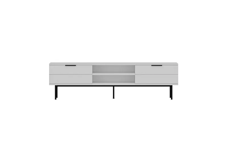 TV-bord Ranjit Hvit, Hvit