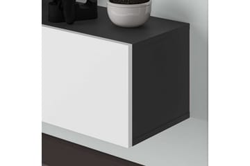 TV-bord Rasab 180 Antrasitt / Hvit - Antrasitt / Hvit - Møbler - TV- & Mediamøbler - TV benk & mediabenk