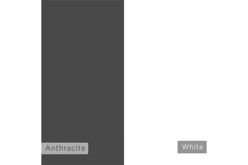 TV-bord Rasab 180 Antrasitt / Hvit - Antrasitt / Hvit - Møbler - TV- & Mediamøbler - TV benk & mediabenk