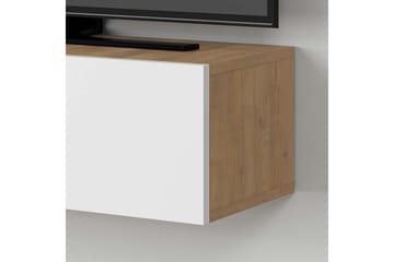 TV-bord Rasab Sudamaleik / Hvit - Sudamaleik / Hvit - Møbler - TV- & Mediamøbler - TV benk & mediabenk