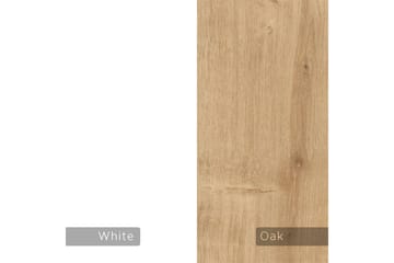 TV-bord Rasab Sudamaleik / Hvit - Sudamaleik / Hvit - Møbler - TV- & Mediamøbler - TV benk & mediabenk