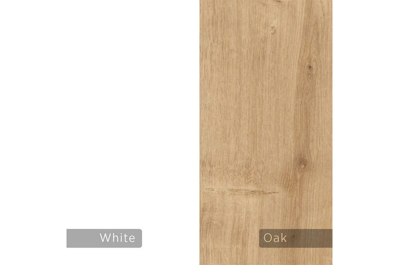 TV-bord Rasab Sudamaleik / Hvit - Sudamaleik / Hvit - Møbler - TV- & Mediamøbler - TV benk & mediabenk