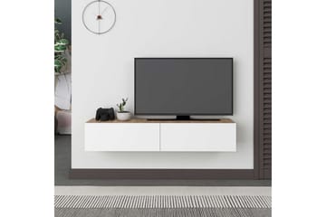 TV-bord Rasab Sudamaleik / Hvit - Sudamaleik / Hvit - Møbler - TV- & Mediamøbler - TV benk & mediabenk