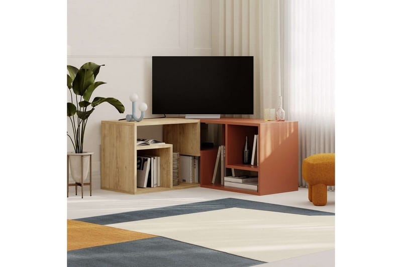 TV-bord Ravena Sudamaleik / Kanel - Sudamaleik / Kanel - Møbler - TV- & Mediamøbler - TV benk & mediabenk