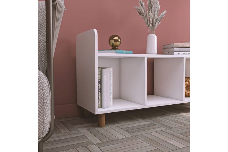 TV-bord Sakarya 1 Hvit - Hvit - Møbler - TV- & Mediamøbler - TV benk & mediabenk