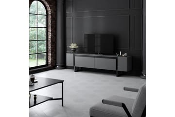 TV-bord Sozi Antrasitt / Svart - Antrasitt / Svart - Møbler - TV- & Mediamøbler - TV benk & mediabenk