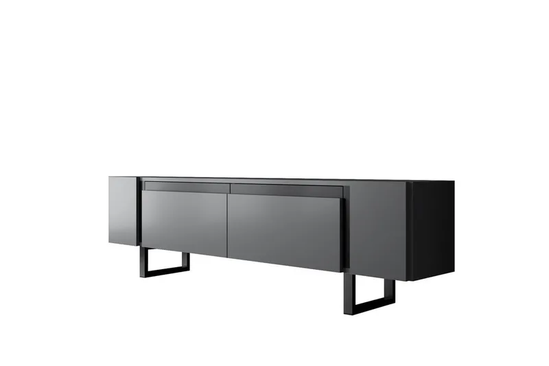 TV-bord Sozi Antrasitt / Svart, Antrasitt / Svart