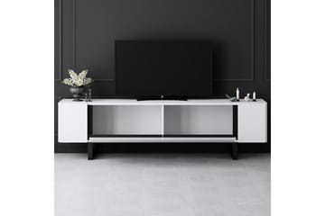 TV-bord Sozi Hvit / Svart - Hvit / Svart - Møbler - TV- & Mediamøbler - TV benk & mediabenk